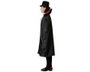 Atosa Déguisement de Vampire Classique avec Cape Rouge et Gilet