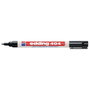 Edding 404 Perm Marker Black Noir (4-404001) Marqueur permanent à pointe fine pour marquage permanent