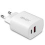 Chargeur portable LINDY Blanc