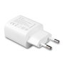 Lindy Chargeur USB double port Type-A et Type-C 20W Power Delivery avec charge rapide et sécurité