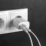 Lindy Chargeur USB double port Type-A et Type-C 20W Power Delivery avec charge rapide et sécurité