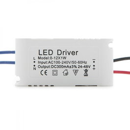 Spot LED encastrable carré 12 W, 1 200 lm, 6 000 K, Blanco Frío, Verre