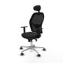 Piqueras y Crespo Chaise de Bureau 1D086G1 Noir