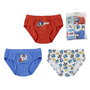 Cerdà Pack de 3 Slips en Jersey Sonic T04/05 - Design Assorti - Taille 4-5 Ans (4-5 años)