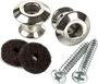 Dunlop Straplok Dualdesign Set de 2 Fixations de Sangle Nickel - Nickel