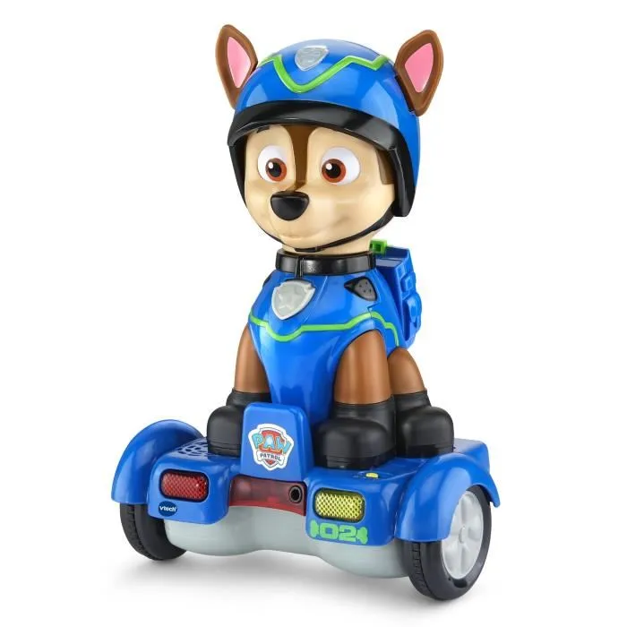 VTech Pat Patrouille - Hoverboard interactif pour mission de Chase - Jeu enfant avec capteurs et 3 modes - Version française