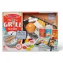 Melissa & Doug - Jeu d'imitation Grillade - Coffret avec 27 pièces - Aliments qui cuisent comme par magie - À partir de 3 ans