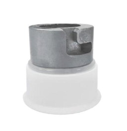 Ernitec Bague d'adaptation, Métallique/Blanc, 0070-10105