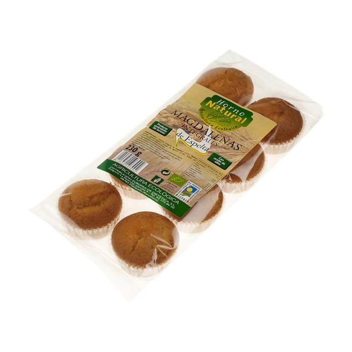 Horno Natural Madalenas Bio Intégrales à l'Épeautre 230g Horno Natural Madalenas Bio Intégrales à l'Épeautre 230g