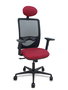 PIQUERAS Y CRESPO Chaise Zulema Synchro Bordeaux et Noir