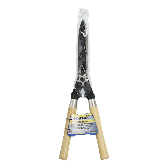 WOLFPACK LINEA PROFESIONAL Sécateur de haie à deux mains 54 cm avec manches en bois