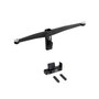 Emuca Lot de consoles pour 5 tablettes en verre Zero, Noir texturé