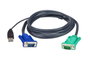 Aten Câble KVM 2L-5202U avec SPHD 3 en 1 et USB, 1,8 m