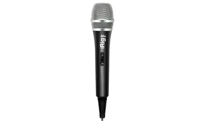 IKMULTIMED Microphone de voix qualité pour enregistrer avec iPhone iPod Touch iPad IKMULTIMED Microphone de voix qualité pour enregistrer avec iPhone iPod Touch iPad