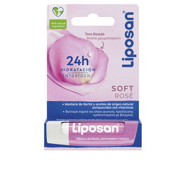 Liposan Crayon à Lèvres Rosé Doux Nivea 4,8 ml Hydratation Lèvres Sèches Huile de Jojoba