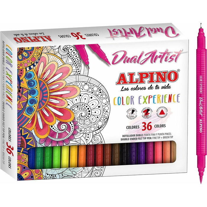 Ensemble de Marqueurs Alpino Dual Artist Multicouleur (8 Unités) Ensemble de Marqueurs Alpino Dual Artist Multicouleur (8 Unités)