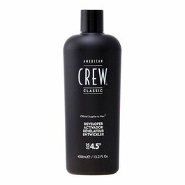 American Crew Activador Developer 15 Vol 4.5% - 500 ml - Colorant pour Homme Couvre-Cheveux Blancs en 5 Minutes