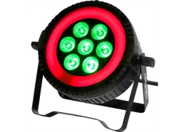 Algamlight PARWASH76-RING Projecteur LED 7x6W RGBW + Anneau LED RGB DMX