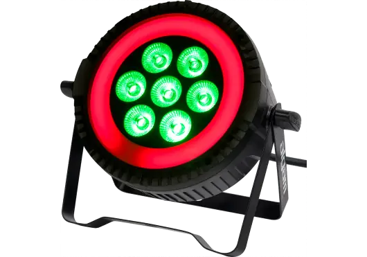 Algamlight PARWASH76-RING Projecteur LED 7x6W RGBW + Anneau LED RGB DMX Algamlight PARWASH76-RING Projecteur LED 7x6W RGBW + Anneau LED RGB DMX