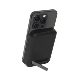 Belkin Batterie Externe Magnétique Portable Noir pour iPhone - Chargeur USB-C Compact avec Fixation Aimantée