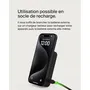Belkin Batterie Externe Magnétique Portable Noir pour iPhone - Chargeur USB-C Compact avec Fixation Aimantée
