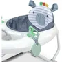 Ingenuity Trotteur pour Bébé Pliable et Évolutif avec Activités - 3 Hauteurs Réglables - À partir de 6 Mois - Modèle Chambray