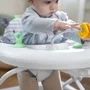 Ingenuity Trotteur pour Bébé Pliable et Évolutif avec Activités - 3 Hauteurs Réglables - À partir de 6 Mois - Modèle Chambray