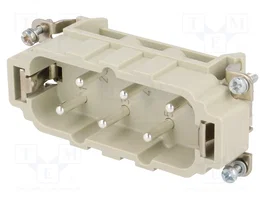 HARTING Han® HsB Han 6HsB-M-S Insert de Contact Mâle 6+PE