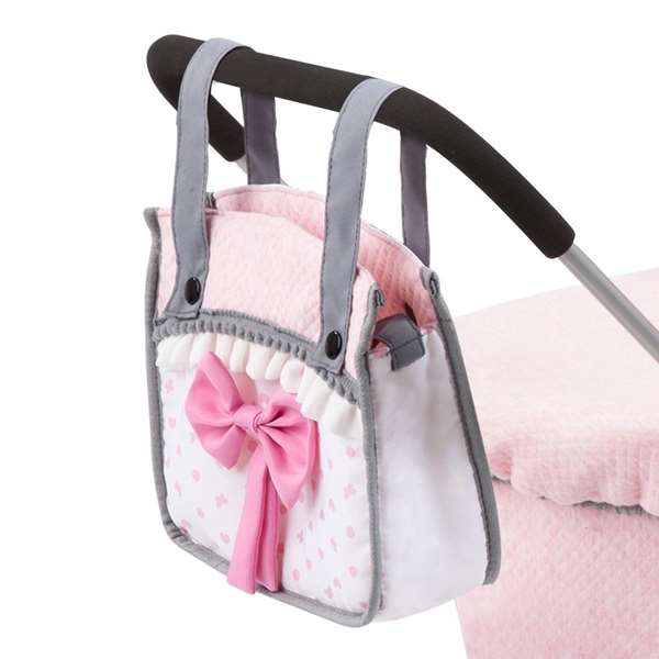 Reig Poussette poupée rose pour enfants à partir de 3 ans, dimensions 89 x 70 x 42 cm