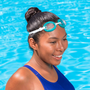 Bestway 21097 Goggles Natation Adulte Silicone Couleur Assortie +14 Ans Plage et Piscine