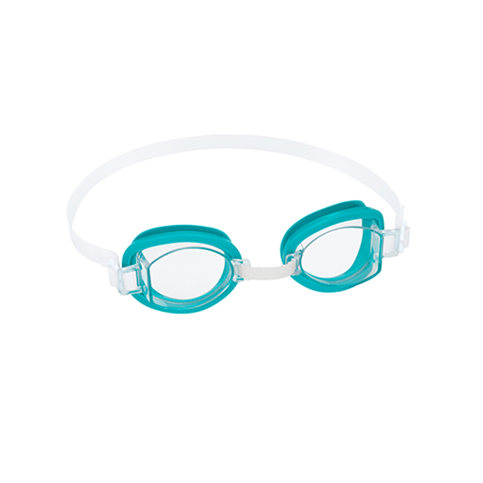 Bestway 21097 Goggles Natation Adulte Silicone Couleur Assortie +14 Ans Plage et Piscine