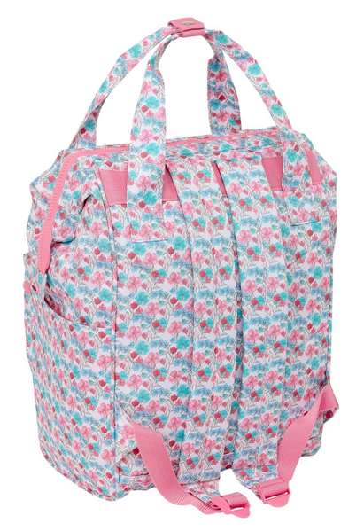 Safta Sac à dos avec anses réglables pour ordinateur portable 13 pouces motif fleurs 27x40x19 cm