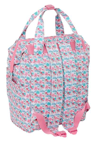Safta Sac à dos avec anses réglables pour ordinateur portable 13 pouces motif fleurs 27x40x19 cm