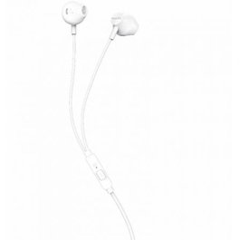 PHILIPS Écouteur avec microphone - blanc