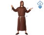 Déguisement de moine marron pour homme adulte XS-S
