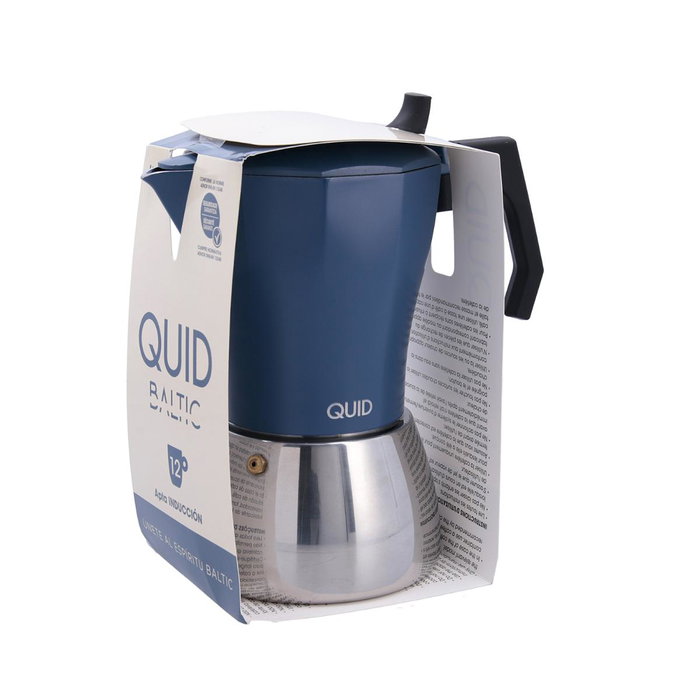 Quid Cafetière Baltic en Aluminium pour 12 Tasses (6 Unités)