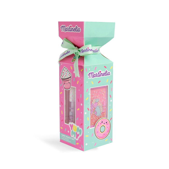 Martinelia Set Candy Beauty Yummy Sweet 85464 - Palette de 6 fards à paupières, 2 fards à joues, 2 gloss et 1 rouge à lèvres pour enfants dès 3 ans