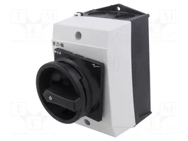 EATON ELECTRIC Commutateur à came principal 2 pôles 20A OFF-ON noir