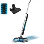 CECOTEC FreeGoWash TwiceSpray - Aspirateur balai laveur avec base d'auto-nettoyage - 60 W - Autonomie 40 min - Réservoir 450 ml - Nettoyage ciblé et homogène - Gris