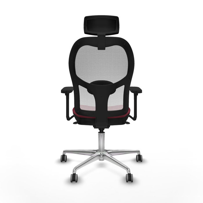 Piqueras y Crespo Chaise de Bureau avec Appui-tête 3D086G2 Bordeaux
