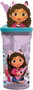 Safta Verre avec Paille Gabby's Dollhouse Party 3D 360ml
