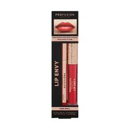 Profusion Cosmetics Set Lip Envy Love Spell avec Gloss et Crayon à Lèvres
