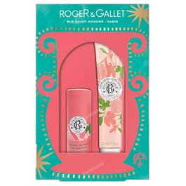 Roger & Gallet Coffret Fleur de Figuier Baume à Lèvres et Crème Mains