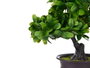 Ibergarden Bonsaï en plastique vert avec fleurs 27 x 28 x 14 cm (Set de 8)