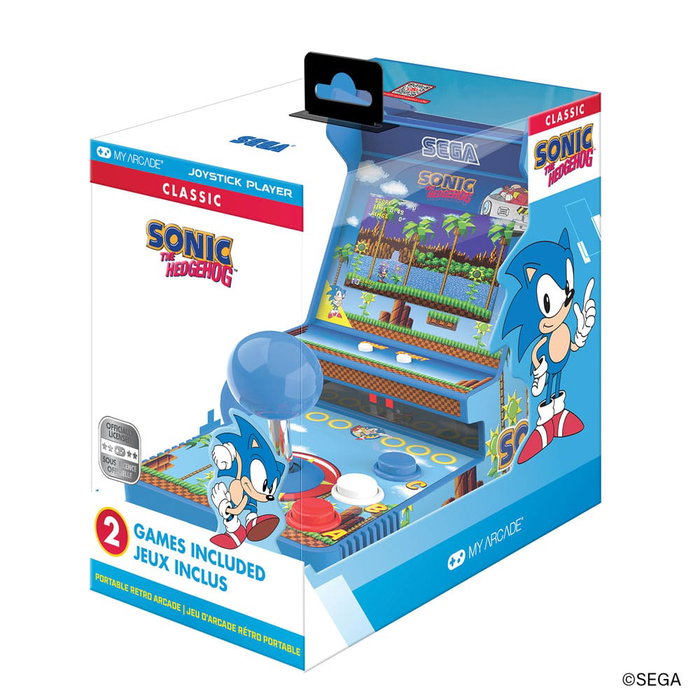 Sonic The Hedgehog Console de jeu rétro portable Arcade Joystick Player