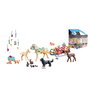 Playmobil - Calendrier de l'Avent Passeio en Trineo 71345 avec Personnages, Cheval, Animaux et Accessoires