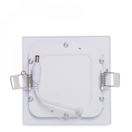 Panneau LED carré blanc froid 6W 600 lm 6000K 120x120mm, 40000h [JL-GP-LZ-4]
