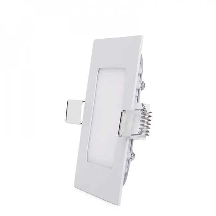 Plaque LED Carrée 6W 400Lm 6000K 40.000H Blanc Froid JL-GP-LZ-4