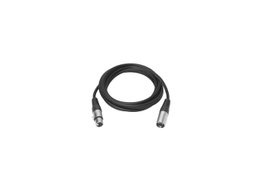 Vivolink Câble XLR M/F 0,5m Noir - Câble Audio de Scène Haute Performance avec Blindage en Cuivre Étamé