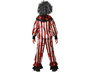Costume de clown rouge pour garçon 5-6 ans avec t-shirt et pantalon - Déguisement Halloween enfants
